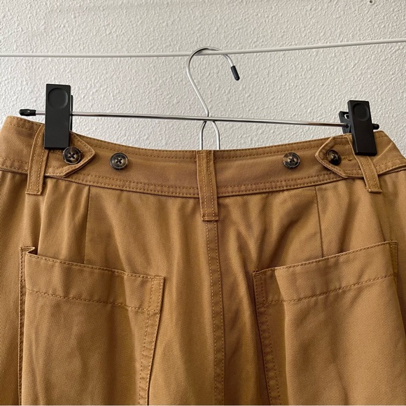 Madewell Corwin Pleated Straight Pants - Size 4 - Toffee - Picture 9 of 11
